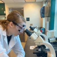 Microscope at Chemistry event